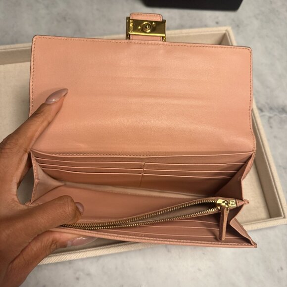 Fendi Baguette Continental FF Nappa Leather Wallet - Picture 10 of 16